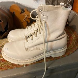 White Dr Martens